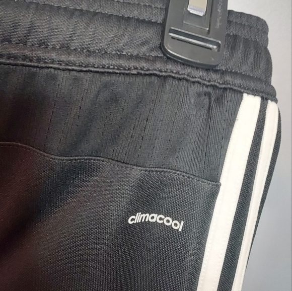 Adidas Black/White Joggers Size Large Climacool - Picture 7 of 9